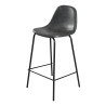 TOM - Set of 2 Anthracite John Bar Stools