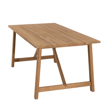 Table de jardin KIM en bois Teck - SOHO 180 x 90 cm