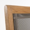 Ensemble 2 fauteuils jardin bois teck taupe