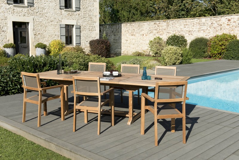 Teak Wood Garden Furniture Set for 10/12 People - Premium Solid Teak Teak Wood Garden Furniture Set for 10/12 People - Premium Solid Teak