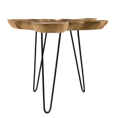 Table d'appoint CLARA en bois de teck