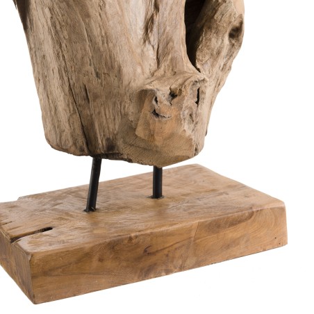 CLARA - Objet décoration bois teck naturel