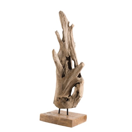 CLARA - Objet décoration bois teck naturel