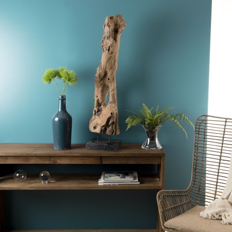 CLARA - Objet décoration bois teck naturel