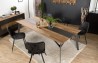 Table à manger MAXENCE en bois teck recyclé 220x100cm