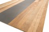 MAXENCE Rectangular Dining Table 220x100cm - Recycled Teak & Metal Legs