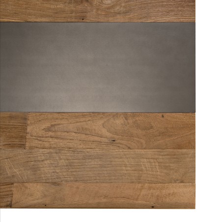 MAXENCE Rectangular Coffee Table 140x70cm - Recycled Teak Wood