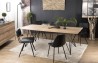 Table à manger MAXENCE en chêne 220x100cm