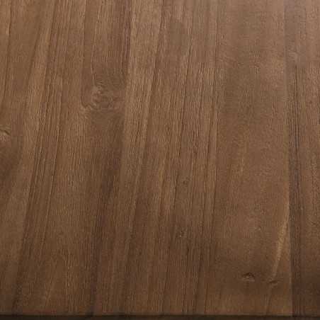 Étagère Recto-Verso SIXTINE en teck recyclé et métal noir