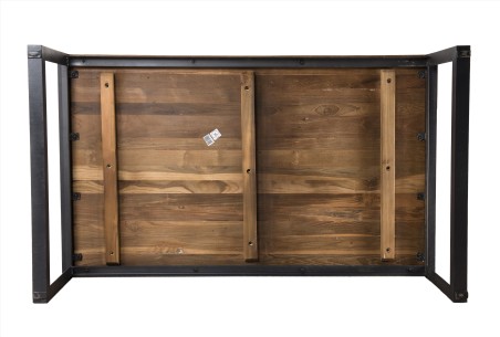 Table basse SIXTINE en teck recyclé