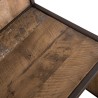 SIXTINE Brown Bookcase with 6 Shelves and 6 Open Spaces