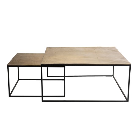 Set de 2 tables gigognes carrées JOHAN