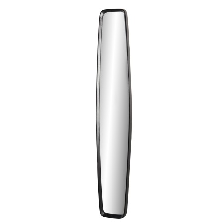Miroir JOHAN 32x177cm aluminium noir