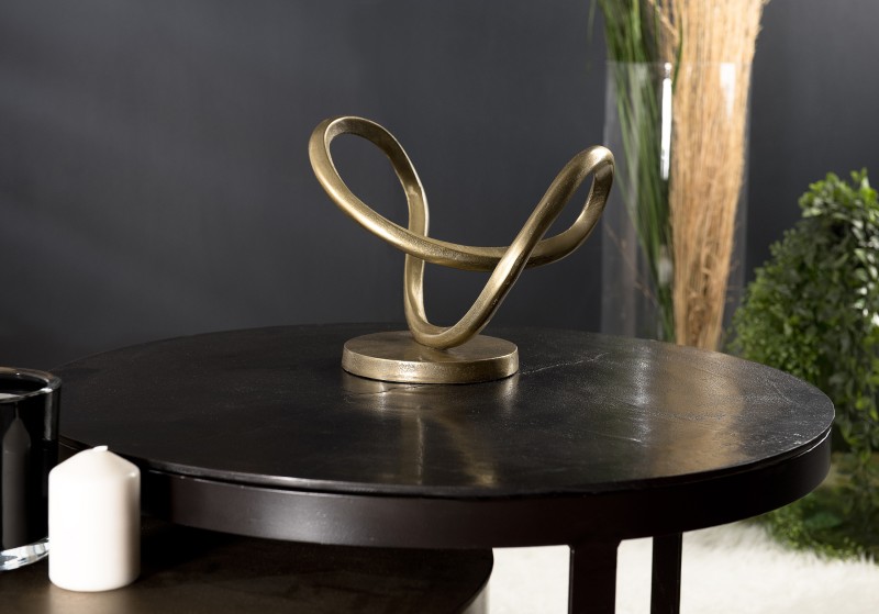 Décoration aluminium doré JOHAN - Élégance et modernité