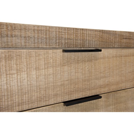 Buffet CARLA en bois de teck et métal