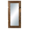 NORA Rectangular Mirror 80x170cm Recycled Wood - Brocante Style