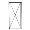 Table d'appoint carrée bois teck recyclé 35x35cm MAXENCE