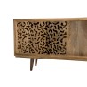Buffet bois Manguier INDRA 160x45cm 2 portes coulissantes