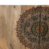 INDRA Mango Wood Sideboard 83x45cm 2 Doors 2 Shelves - Colombo