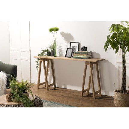 Console INDRA en bois de manguier 160x40cm