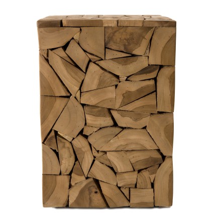 Table d'appoint SAM en bois de teck