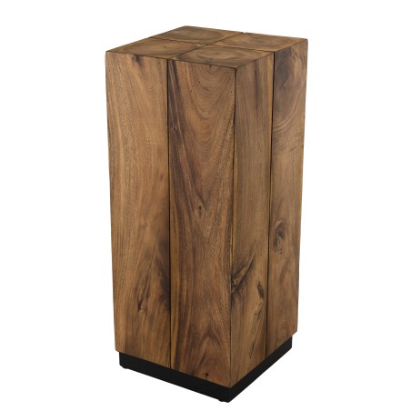 Table d'appoint carrée SAM en bois Suar 38x38cm