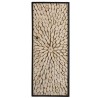 Décoration murale SAM branches bois Teck 100x40cm