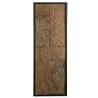 SAM - Rectangular Wall Decoration in Recycled Teak | Unique Home Decor
