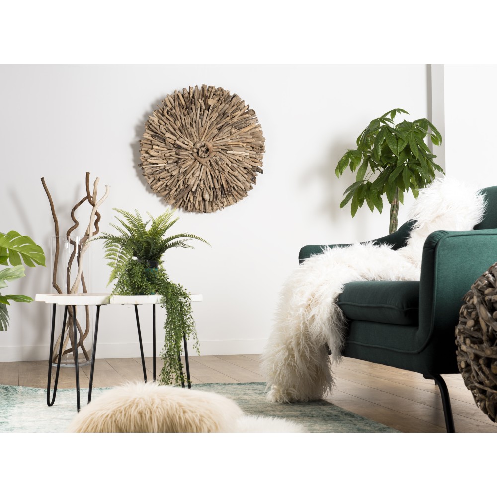 SAM - Round Wall Decoration 80x80cm in Driftwood SAM - Round Wall Decoration 80x80cm in Driftwood