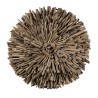 SAM - Round Wall Decoration 80x80cm in Driftwood