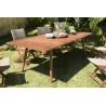 VICTOIRE Garden Table for 8/10 People - Extendable 180/240x100x75 cm