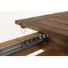 Table de jardin VICTOIRE - Bois Acacia extensible 180/240x100x75 cm