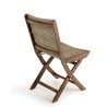 Ensemble 2 chaises de jardin VICK