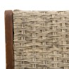 VICTOIRE - Set of 2 Folding Garden Armchairs | Acacia Wood & Rattan