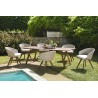 Salon de jardin VICTOIRE en bois acacia 6/8 pers