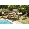 Vick Wooden Garden Furniture Set for 8/10 People