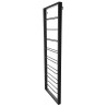 HELENA - 8-Level Black Metal Bottle Rack