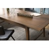 Table à manger LARA - Bois Mindi 200/240cm