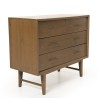 Commode LARA - Bois Mindi 4 tiroirs