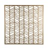 Golden Metal Wall Decoration 80x80cm - TOD