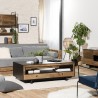 Table basse DANDY en bois de pin recyclé
