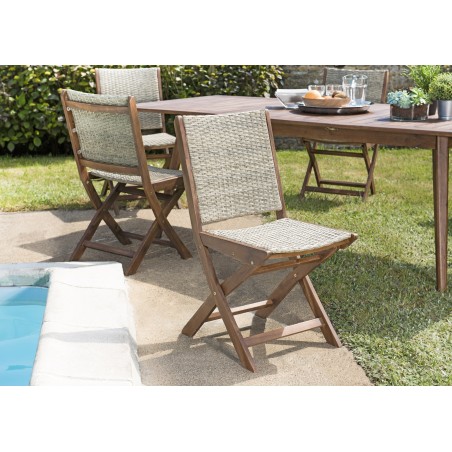 Victoire Wooden Garden Furniture Set for 8/10 People