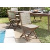 Salon de jardin VICTOIRE en bois 8/10 pers