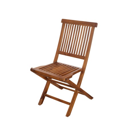 MAEVA Oiled Teak Wood Garden Furniture Set for 4/6 People - Extendable Oval Table & 6 Chairs