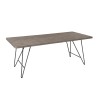 EMILE - Teak Wood Grey Garden Furniture 6/8 pers.