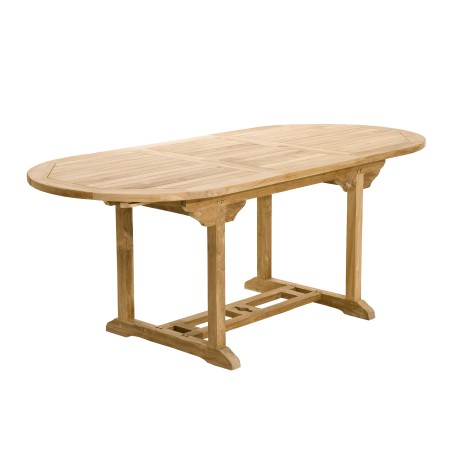 Teak Wood Garden Furniture Set for 6/8 People - Premium Outdoor Dining Set