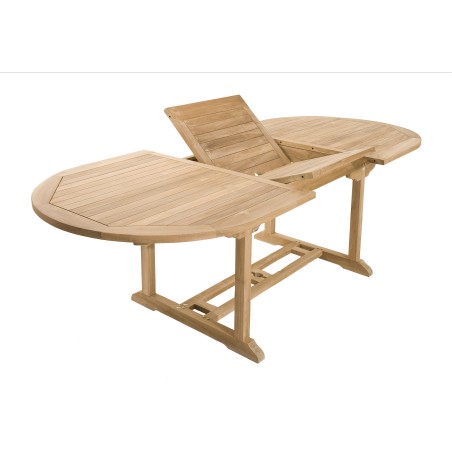 Salon de jardin en bois teck 8/10 pers - Qualité supérieure