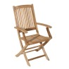 Salon de jardin en bois teck 8/10 pers - Qualité supérieure