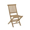 Ensemble de jardin en bois teck 2 personnes