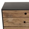 Meuble chiffonnier DANDY 5 tiroirs bois Pin recyclé
